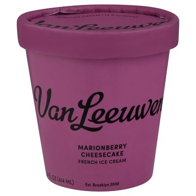 Van Leeuwen Ice Cream Marionberry Cheesecake 8/14 OZ [UNFI  #2650208]