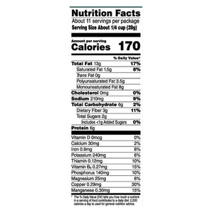 Wonderful Pistachios Pistachios Sea Salt & Vinegar No Shells 12/11 OZ [UNFI #2766905] [ebt]