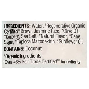 Lundberg Family Farms Coconut Rice Organic 6/8 OZ [UNFI #2905198] [ebt]