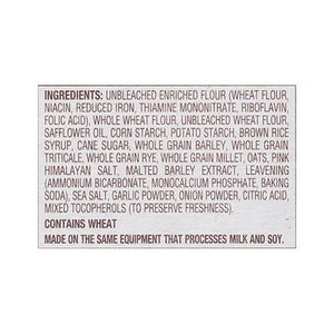 Back To Nature Flatbread Pink Himalayan Salt Multigrain 6/5.5 OZ [UNFI #2082618] [ebt]