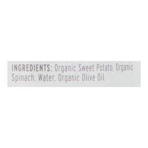 Serenity Kids Sweet Potato & Spinach Organic 6+ Months 6/3.5 OZ [UNFI #2367316] [ebt]