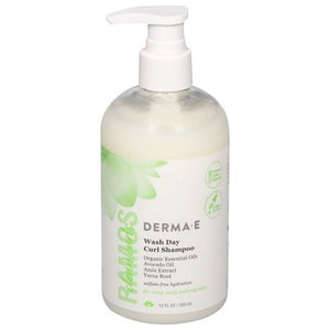 Derma E Shampoo Wash Day Curl 1/12 OZ [UNFI #3025780] T