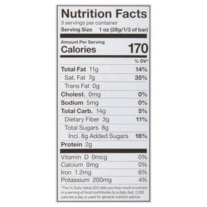 Endangered Species Chocolate Dark Chocolate Hazelnut Toffee 72% Cocoa 12/3 OZ [UNFI #105593] [ebt] T
