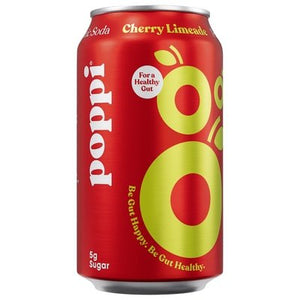 Poppi Prebiotic Soda Cherry Limeade 12/12 OZ [UNFI #2882991] [ebt] T