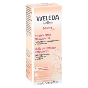 Weleda Stretch Mark Massage Oil W/Pump 1/3.4 OZ [UNFI #777615] T