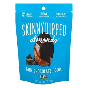 Skinnydipped Almonds Dark Chocolate Cocoa 10/3.5 OZ [UNFI #2030112] [ebt]