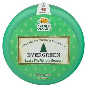 Citrus Magic Solid Air Freshener Evergreen 6/7 OZ [UNFI #2775658] T