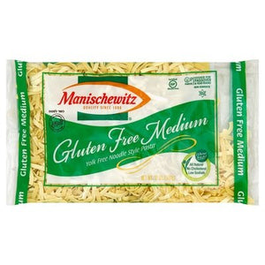 Manischewitz Egg Noodle, Medium 12/12 Oz  [UNFI #0184952]