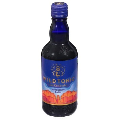 Wild Tonic Jun Kombucha Blueberry Basil 12/12 OZ [UNFI #2810109] [ebt]