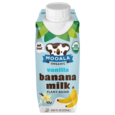 Mooala Banana Milk Vanilla Plant-Based 12/8.01 Z [UNFI #3032000] [ebt]