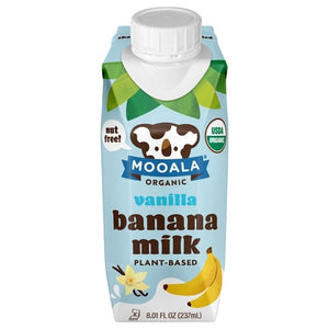 Mooala Banana Milk Vanilla Plant-Based 12/8.01 Z [UNFI #3032000] [ebt]