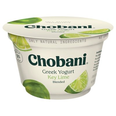 Chobani Yogurt Greek Low-Fat Key Lime Blended 12/5.3 OZ [UNFI #1512391] [ebt]