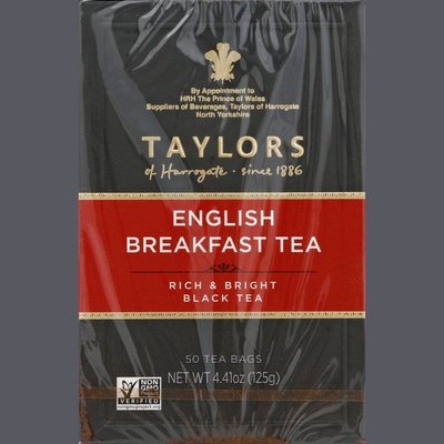 Taylors Of Harrogate Tea English Breakfast Bags 6/50 BAG [UNFI #1344316] [ebt]