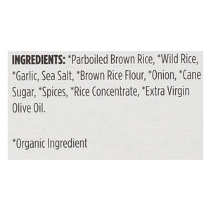 Lundberg Family Farms Whole Grain & Wild Rice Organic Garlic & Basil 6/6 OZ [UNFI #1262880] [ebt]