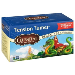 Celestial Seasonings Herbal Tea Caffeine Free Tension Tamer Tea Bags 6/20 BAG [UNFI #631077] [ebt]