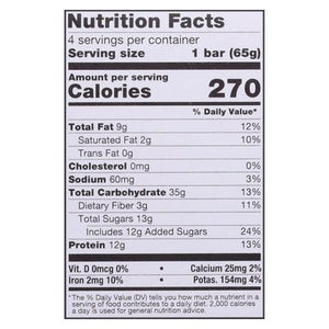 Gomacro Macrobars Oatmeal Chocolate Chip 7/4/2.3 OZ [UNFI #2662831] [ebt]