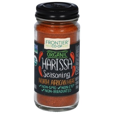 Frontier Nat Prod Co-Op Seasoning Organic Harissa North Aftrican Heat 1.9 OZ [UNFI #1128974] [ebt]