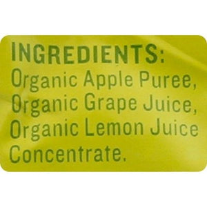 Peter Rabbit Organics Fruit Puree Organics Apple & Grape 10/4 OZ [UNFI #564922] [ebt]