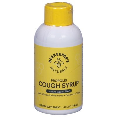 Beekeepers Naturals Cough Syrup Propolis 1/4 OZ [UNFI #2619518] T