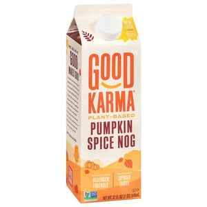 Good Karma Pumpkin Spice Nog 12/32 OZ [UNFI #2130904] [ebt] T