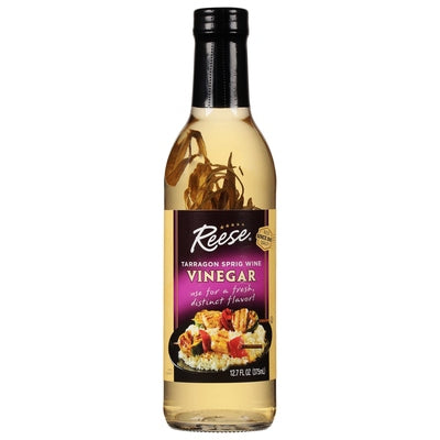Reese Vinegar Tarragon Sprig Wine 6/12.7 oz [UNFI #1074947 ] [ebt]