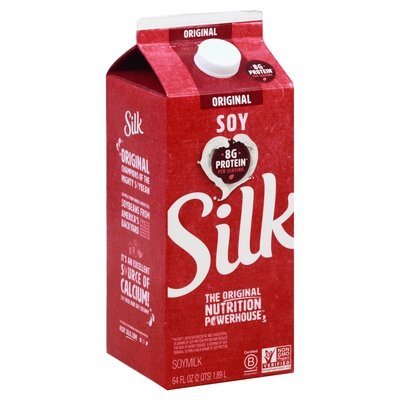 Silk Soymilk Original 6/64 OZ [UNFI #0730523] [ebt] T