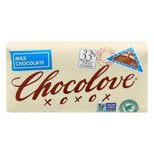 Chocolove Milk Chocolate 33% Cocoa Content 12/1.3 OZ [UNFI #663807] [ebt] T