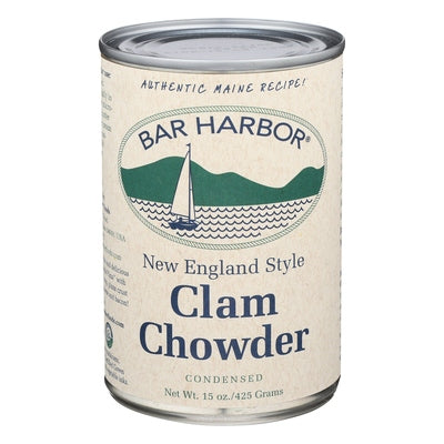 Bar Harbor Clam Chowder New England Style Condensed 6/14.5 oz [UNFI #3210044 ] [ebt]