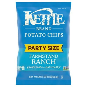 Kettle Brand Potato Chips Farmstand Ranch Party Size 9/13 OZ [UNFI #2600351] [ebt]