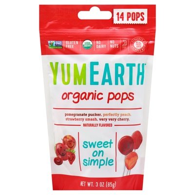Yumearth Pops Organic 6/3 OZ [UNFI #0850750] [ebt] T