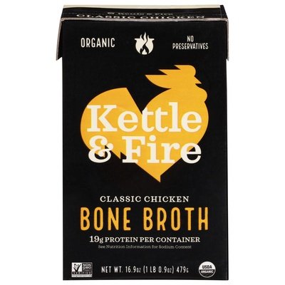 Kettle & Fire Bone Broth Classic Chicken 6/16.9 OZ [UNFI #2036770] [ebt]