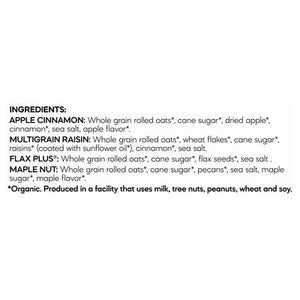 Natures Path Oatmeal Instant Variety Pack Assorted 6/14 OZ [UNFI #987826] [ebt]