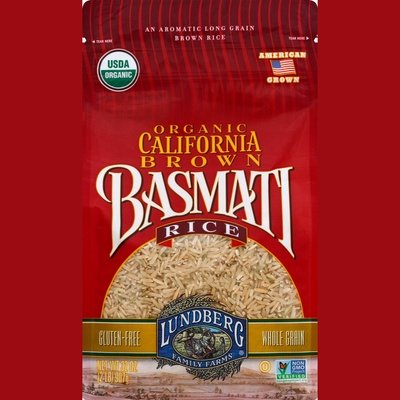 Lundberg Family Farms Brown Rice Organic California Basmati 6/2 LB [UNFI #1166867] [ebt]