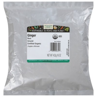 Frontier Nat Prod Co-Op Ginger Root Ground 1 Lb [UNFI #0119800] [ebt]