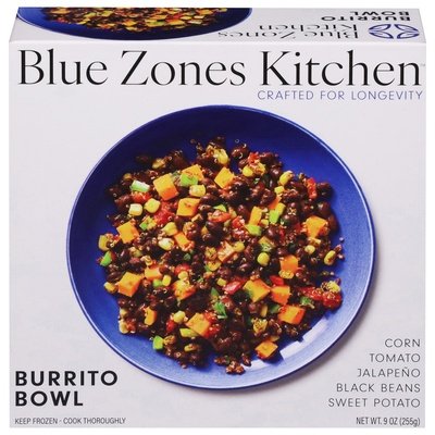 Blue Zones Kitchen Burrito Bowl 6/9 OZ [UNFI  #3017621]