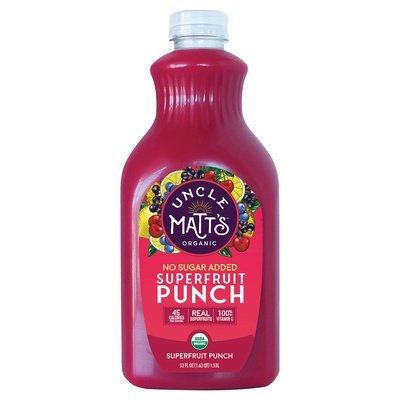Uncle Matts Superfruit Punch 6/52 OZ [UNFI #2992659] [ebt]