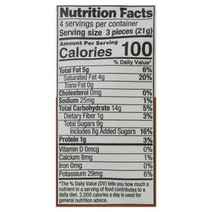 Element Rice Cakes Chocolate Peanut Butter Dipped Minis 8/3 OZ [UNFI #2730190] [ebt]