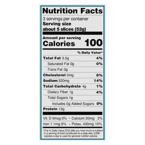 Tofurky Deli Slices Plant-Based Smoked Ham Style 6/5.5 OZ [UNFI #1638782] [ebt]