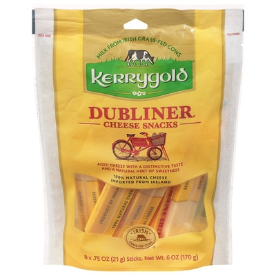 Kerrygold Cheese Snacks Dubliner 12/8/.75Z [UNFI #2951556] [ebt]