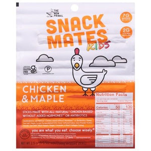The New Primal Meat Snack Chicken & Maple 8/2.5 OZ [UNFI #2299436] [ebt]