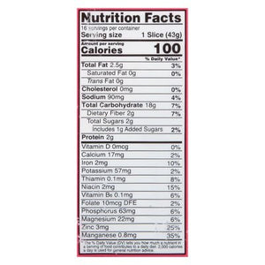 Fd For Life Bread Brown Rice Wf 6/24 OZ [UNFI  #0474569]