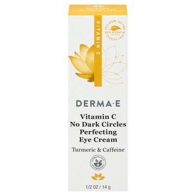 Derma E Perfecting Eye Cream Vitamin C No Dark Circles 1/.5 OZ [UNFI #2491678] T