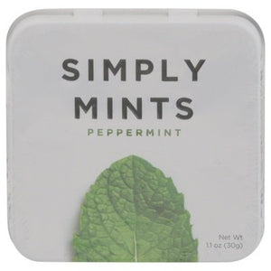 Simply Gum Mints Peppermint 6/30 CT [UNFI #2138204] [ebt] T