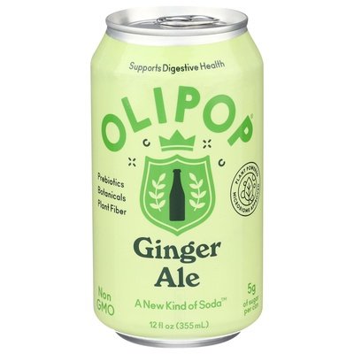 Olipop Soda Ginger Ale 12/12 OZ [UNFI #2987394] [ebt] T