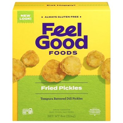 Feel Good Foods Fried Dill Pickles 9/8 OZ [UNFI  #2961381]