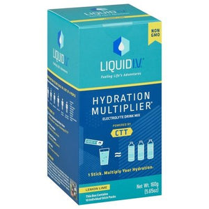 Liquid I V Electrolyte Drink Mix Lemon Lime 1/5.65 OZ [UNFI #2696250] [ebt]