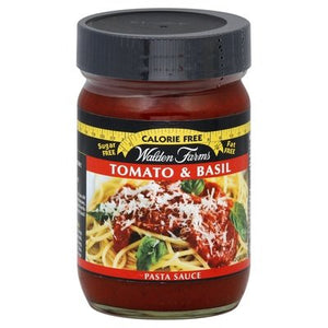 Walden Farms Pasta Sauce Tomato & Basil 6/12 OZ [UNFI #0697615] [ebt]