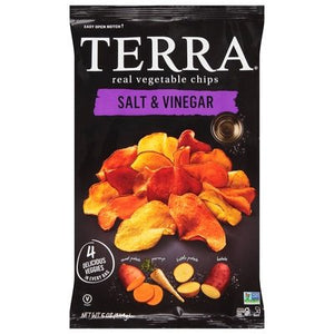 Terra Chips Vegetable Chips Real Salt & Vinegar 12/5 OZ [UNFI #2668135] [ebt]