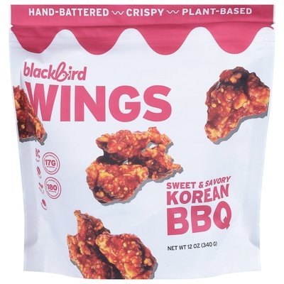 Blackbird Korean Bbq Plant Based Wings 8/12 OZ [UNFI  #2922292]