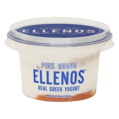 Ellenos Yogurt Real Greek Pink Guava 8/5.3 OZ [UNFI #2758902] [ebt]
